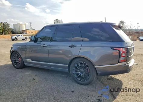 2016 Land Rover Range Rover Supercharged z USA, uszkodzony, nr VIN SALGS2EF2GA257658